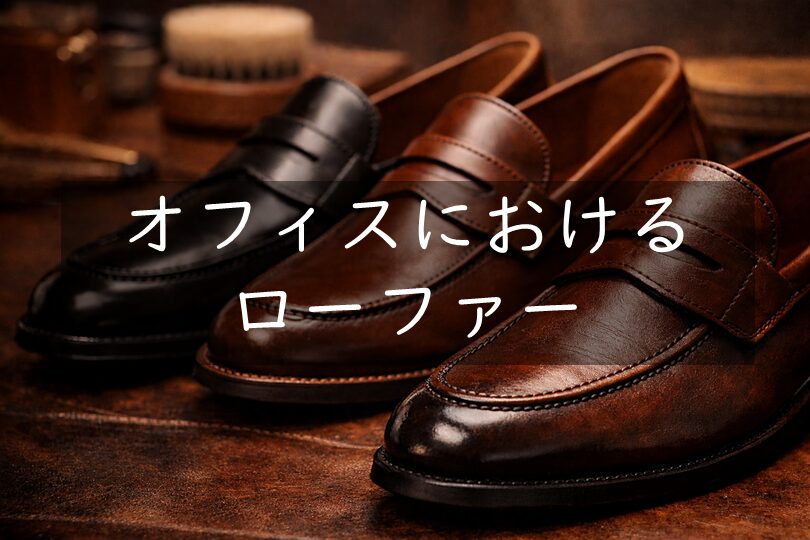 オフィスにおけるローファー