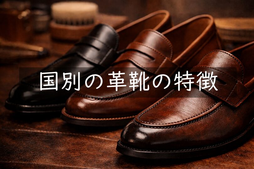 国別の革靴の特徴